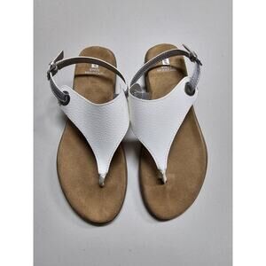 White Mountain Women's London Thong Sandals White Size 9.5